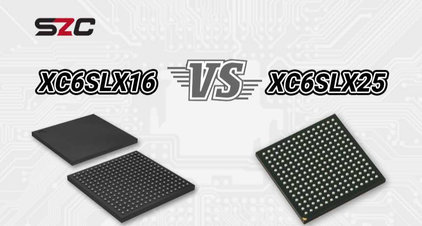 FPGA对比：XC6SLX16 vs. XC6SLX25